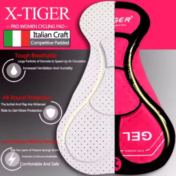 X-TIGER נשים רכיבה על אופניים קצרים 3d ג 'ל מרופד shockprotian mtb אופניים קצרים מירוץ אופניים מכנסיים קצרים בגדי קיץ תלבושת קיץ