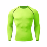 חולצות דחיסות גברים rashguard מהיר כושר יבש חולצות גולף באביב החוף גלישה ספורט ספורט ריצה ספורט