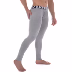 תחתונים תרמיים לגברים clever-menmode עם תא לפין משגע, מכנסיים ארוכים תרמיים מודאל, מכנסיים חמים עם גומי